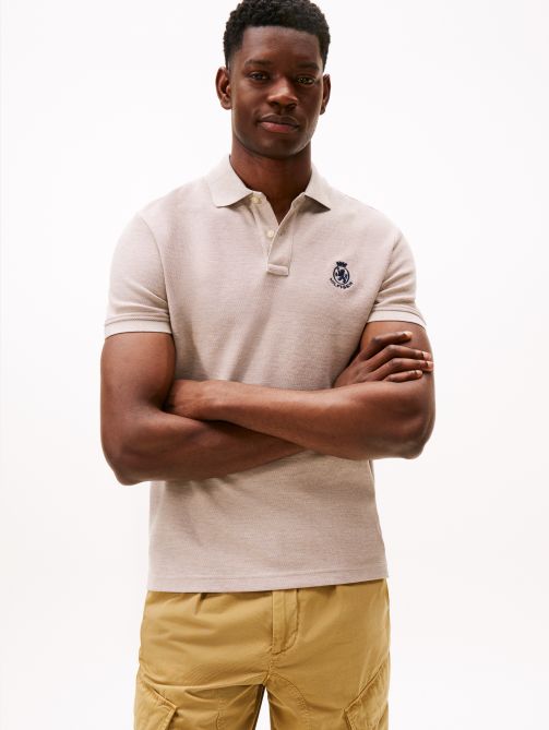 TH Crest Regular Fit Pique Polo Shirt