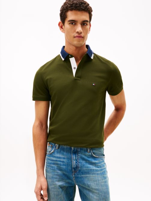 Regular Fit Collar Embroidery Polo T-Shirt