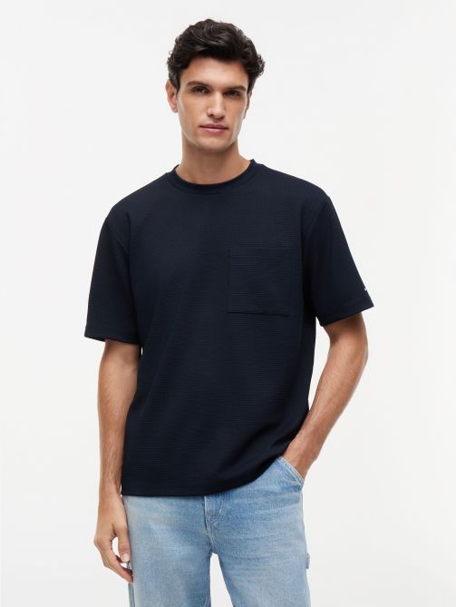 Performance Relaxed Waffle Knit T-Shirt