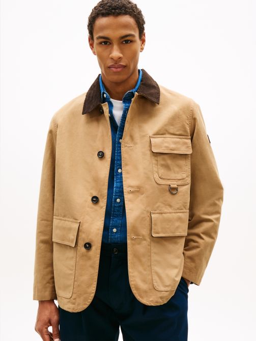Relaxed Waxed Barn Jacket