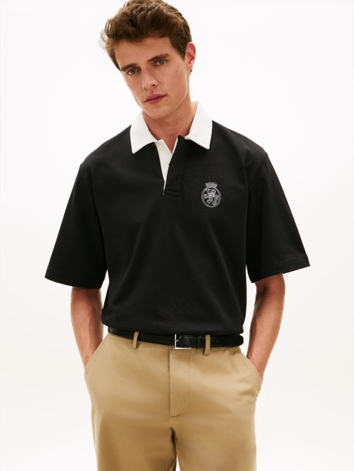 Heritage Relaxed Back Embroidery Polo Shirt