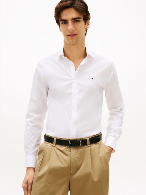 Slim Fit Non Iron Poplin Shirt