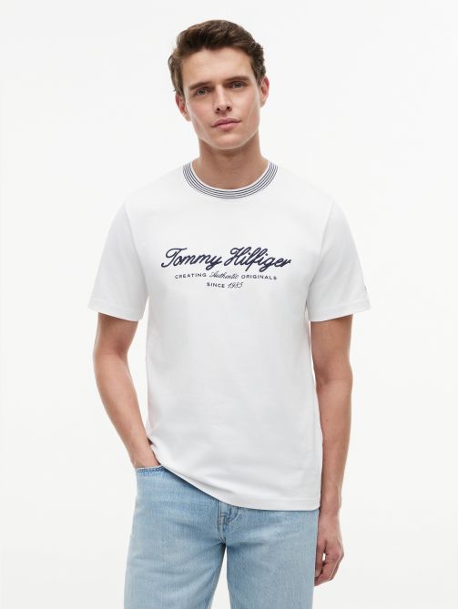 Tipped Collar Jersey T-Shirt