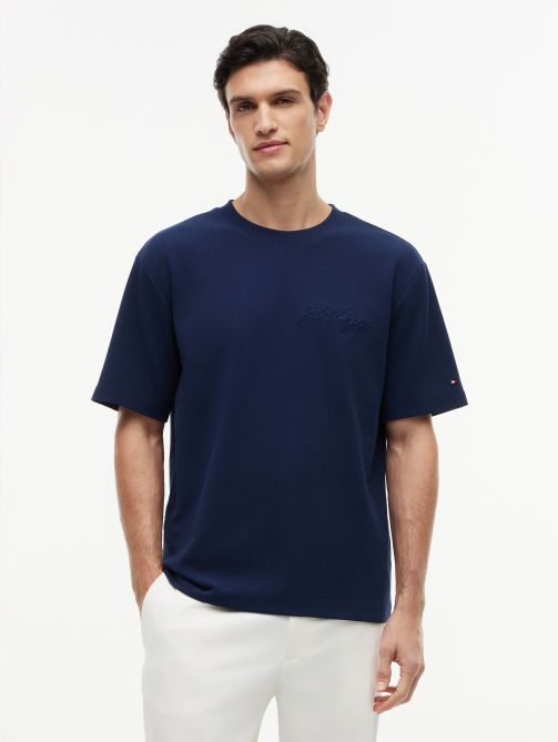 Jacquard Rope Logo Relaxed T-Shirt