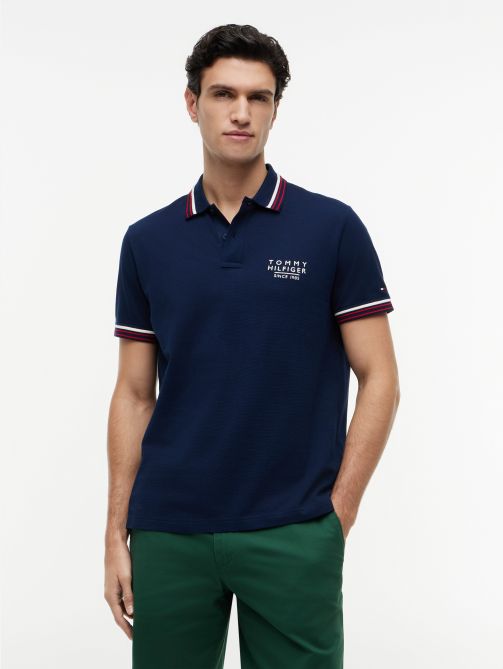 Regular Fit Signature Collar Polo Shirt