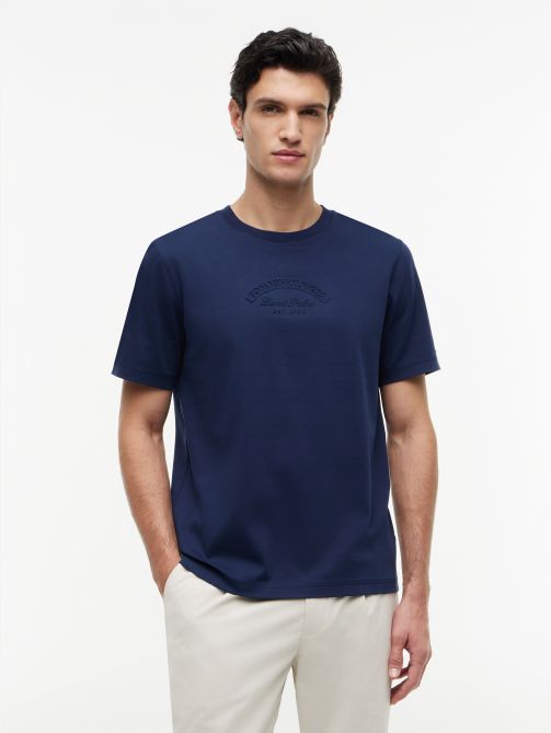 Embossed Logo Interlock T-Shirt