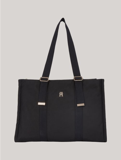 Monogram Plaque Tote Bag