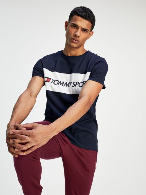 Colour-Blocked Logo T-Shirt