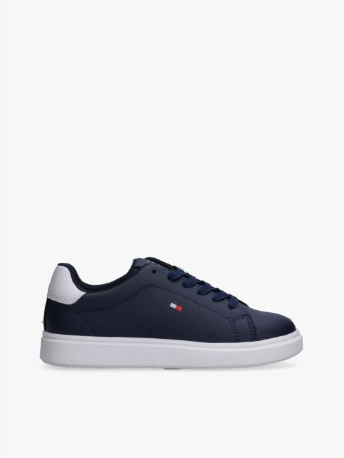 Boys’ Low-Top Sneakers with Logo Detail