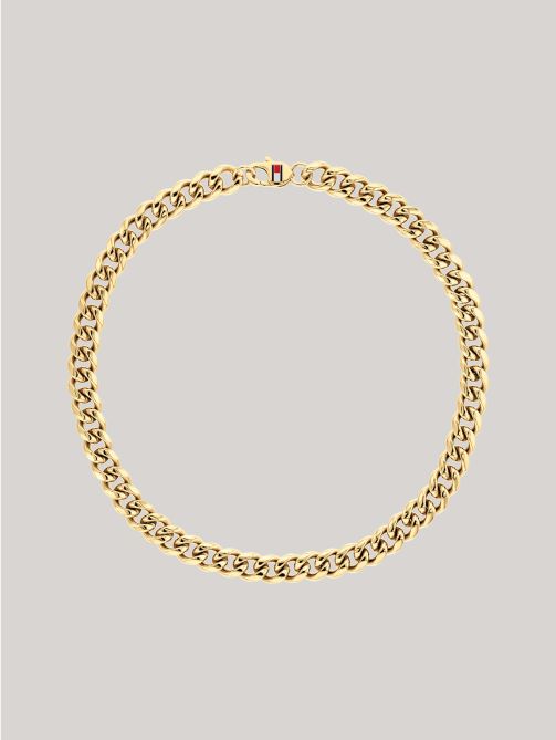 Gold-Tone Chunky Chain Link Necklace