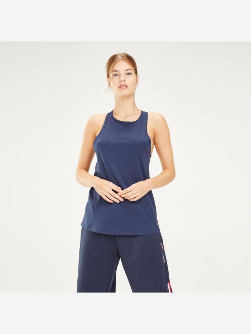 بلوزة بأشرطة متقاطعة