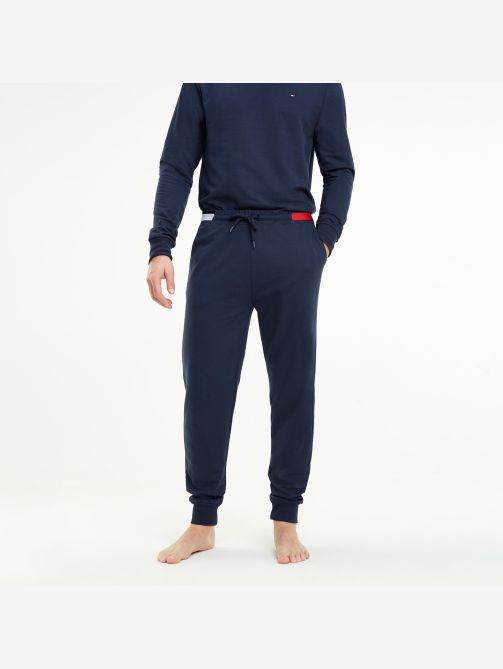 Flag Waist Tapered Joggers