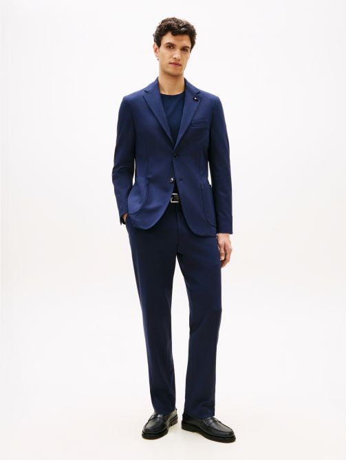 Jersey Pressed Crease Trousers