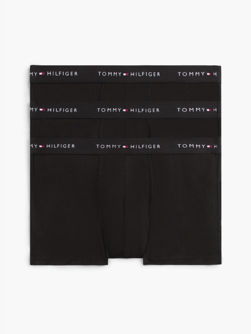 3-Pack Signature Repeat Logo Waistband Trunks