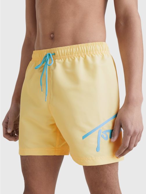 Signature Logo Drawstring Swim Shorts | Tommy Hilfiger® UAE