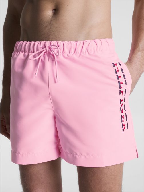 Hilfiger Logo Mid Length Swim Shorts