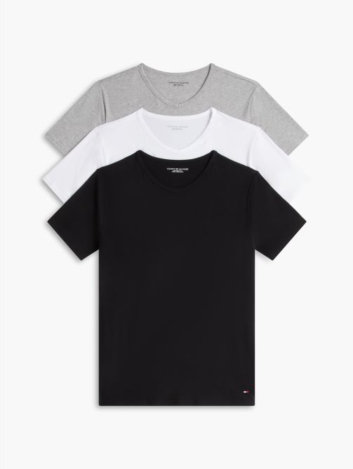 3 Pack V-Neck Cotton T-Shirts