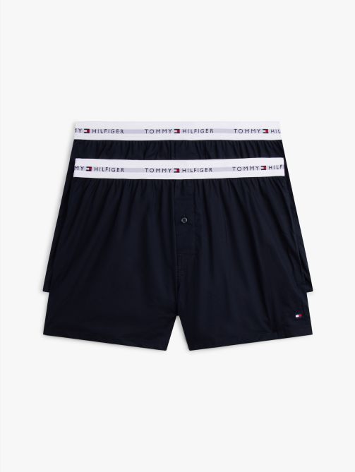 2-Pack Signature Logo Poplin Boxer Shorts