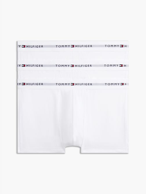 3-Pack Signature Repeat Logo Waistband Trunks