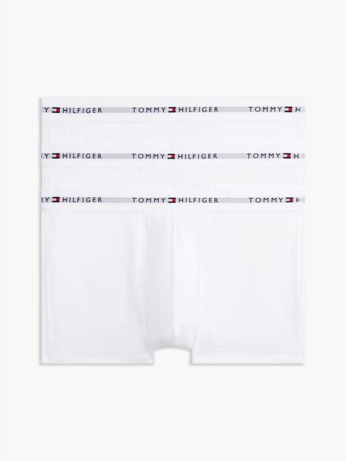 3-Pack Signature Repeat Logo Waistband Trunks