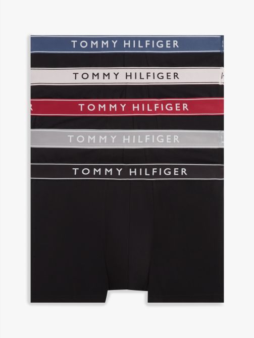 Essential 5-Pack Logo Waistband Trunks