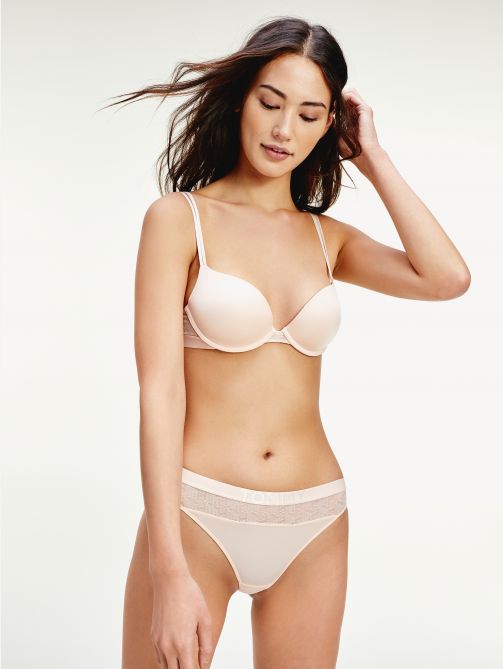 سروال من الألياف الدقيقة مزيّن بالدانتيل