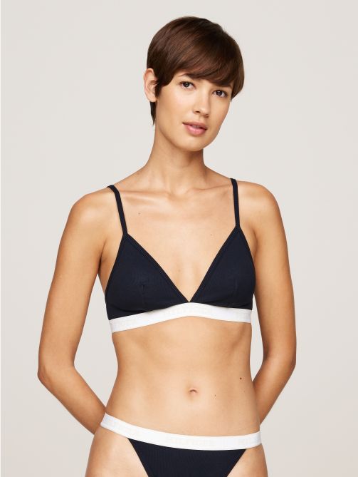 Hilfiger Monotype Removable Padding Triangle Bra