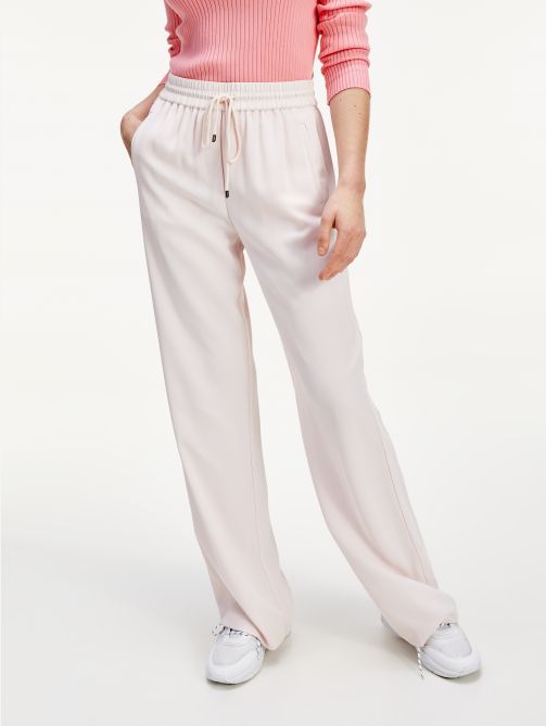 Jacquard Drawstring Trousers