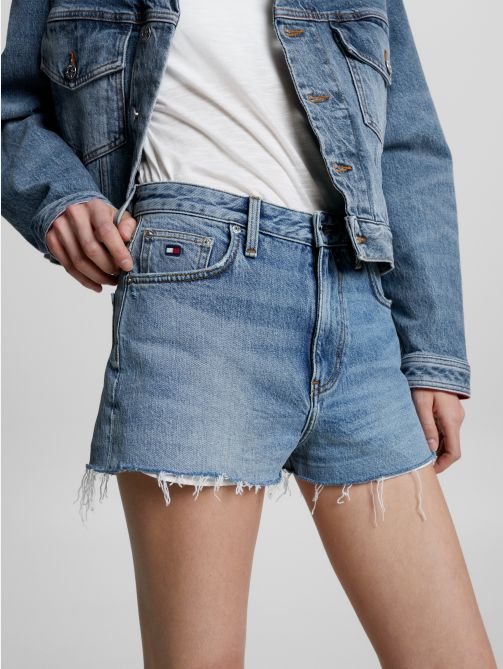 Tommy Hilfiger x Shawn Mendes High Rise Denim Shorts