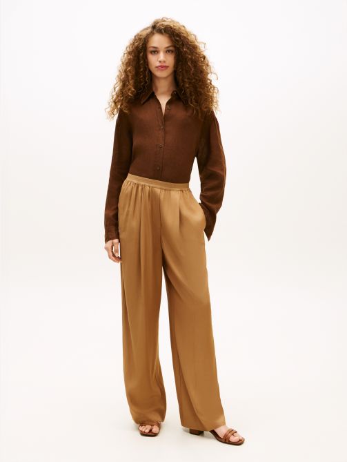 Timeless Viscose Loose Trousers