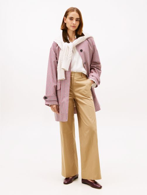 Cotton Wide Leg Pant