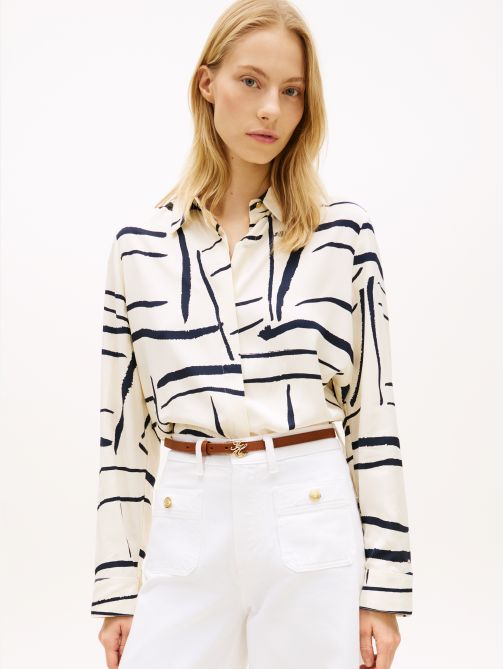 Regular Fit Gold-Tone Button Shirt