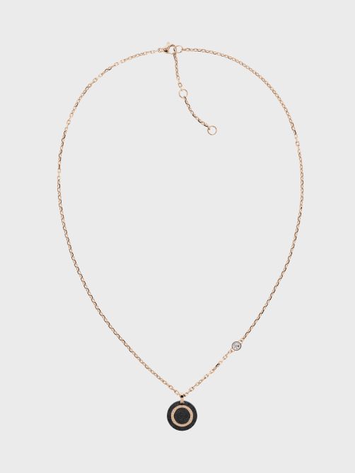 Diamond Dusted Pendant Necklace