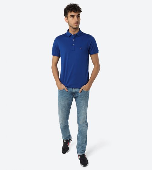 Pure Cotton Slim Fit Polo