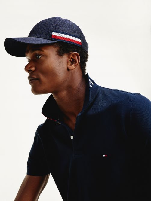 TH Monogram Print Cap