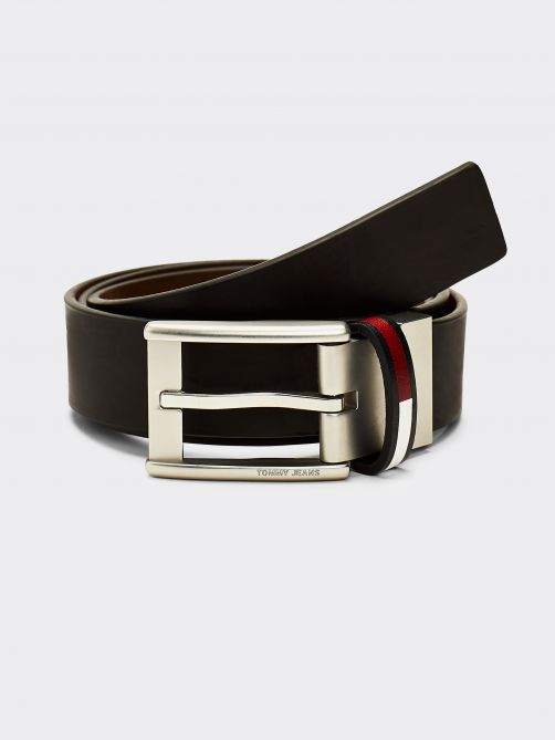 Signature Reversible Leather Belt
