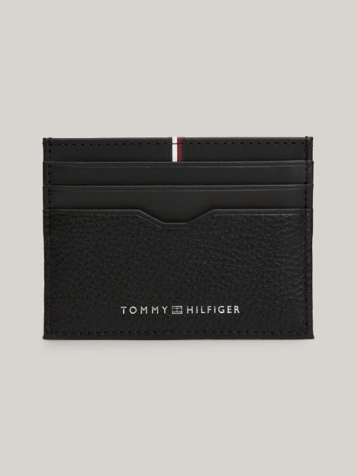 محفظة بطاقات بنسيج مختلط