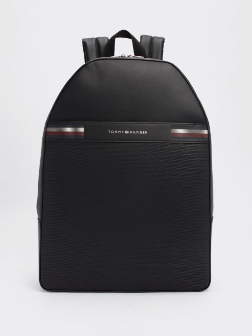 Corporate Mixed Texture Dome Backpack