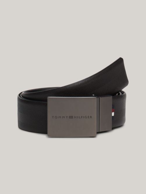 Reversible Textured Leather Belt