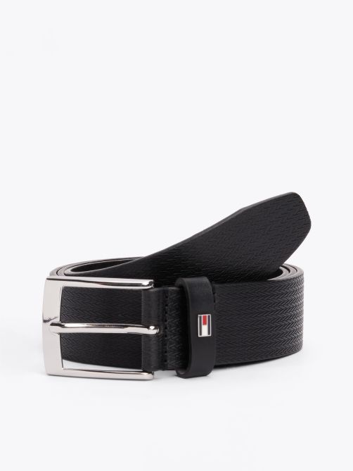 Herringbone Leather Belt