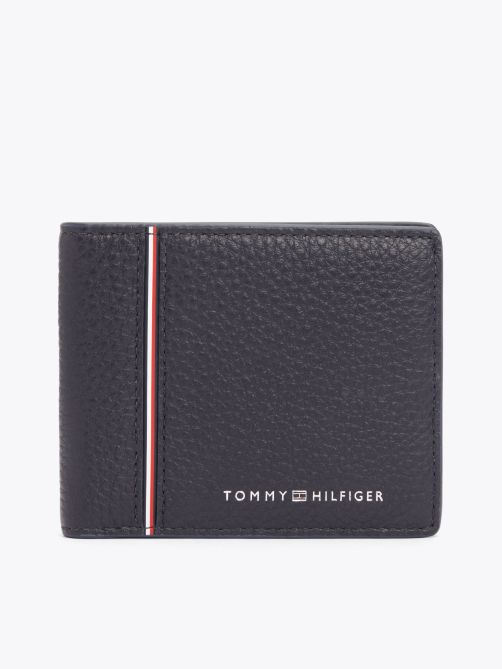 محفظة جلدية ثنائية الطي للأعمال من طراز TH