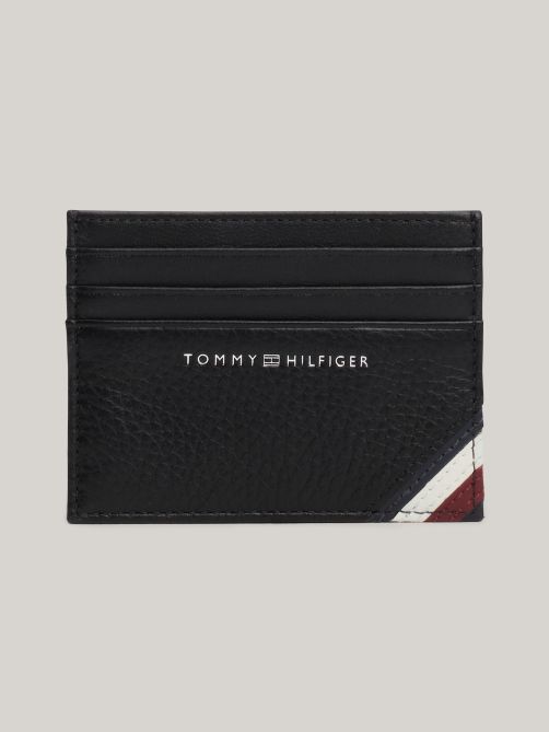 Textured Leather Card Holder