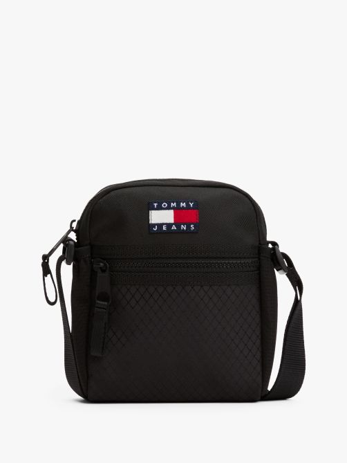 حقيبة مراسل كروس بدي مزينة بالشعار