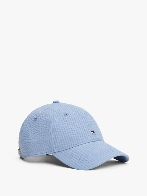 Hilfiger Flag Seersucker Baseball Cap