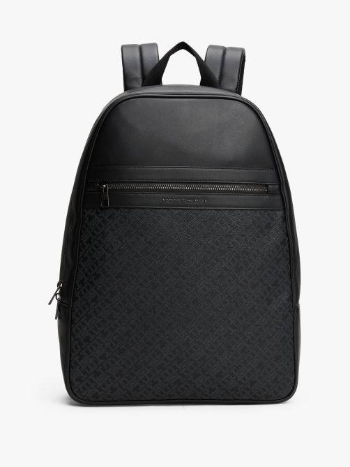 حقيبة ظهر منقوشة مزينة بحروف الشعار