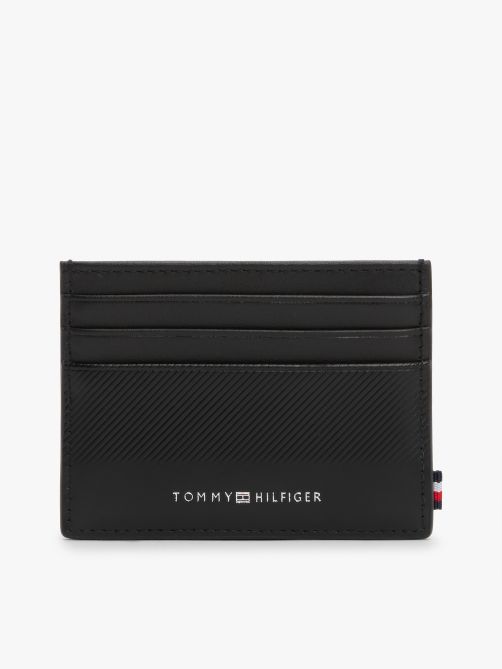 Leather Logo Credit Card Holder