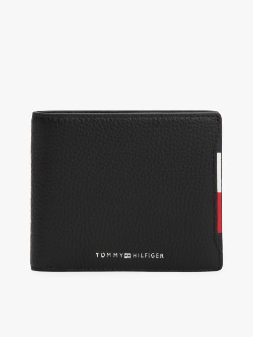 Logo Leather Bifold Wallet