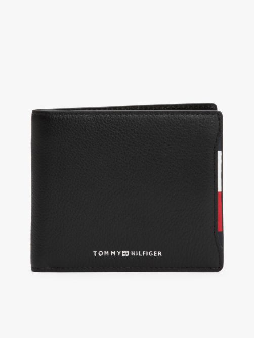 Logo Leather Bifold Wallet
