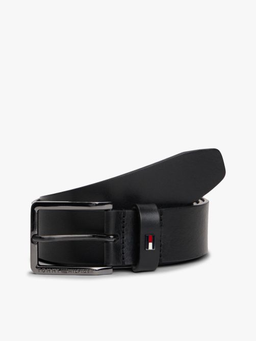 Enamel Flag Leather Belt