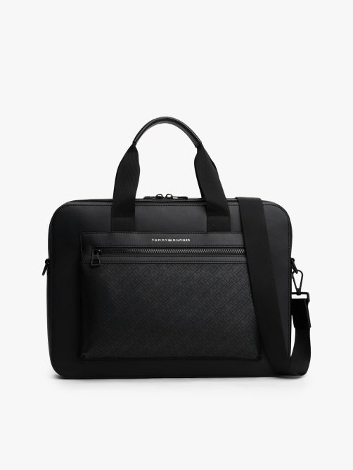 TH Monogram Laptop Bag